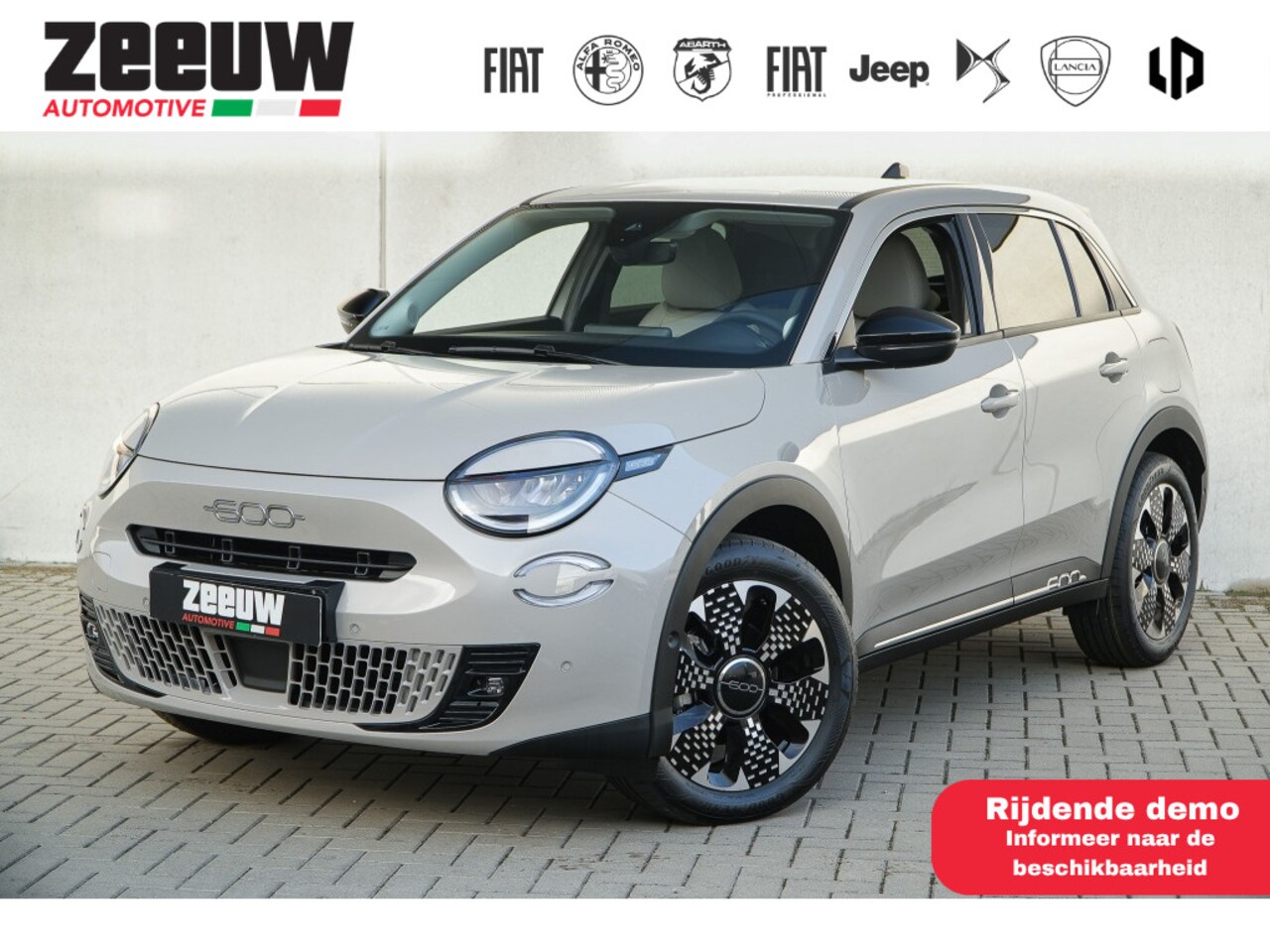 Fiat 600 - 1.2 Hybrid 145 PK La Prima | Navi | Camera | Carplay - AutoWereld.nl