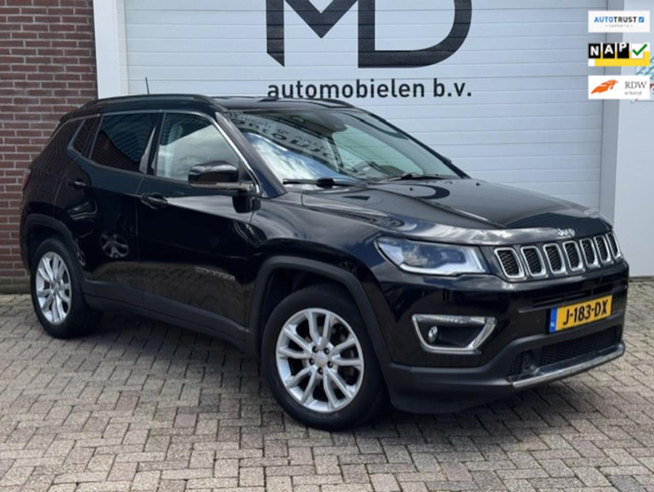 Jeep Compass - 1.3T Limited - 1e eigenaar - LED -Leder-Keyless - AutoWereld.nl