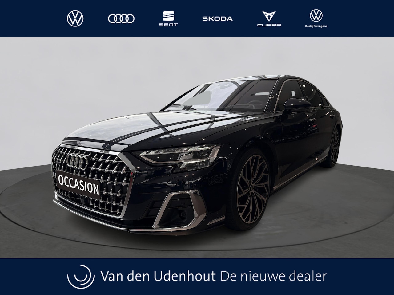 Audi A8 - 60 TFSI e Quattro 462pk / Achteras besturing / Massagestoelen - AutoWereld.nl