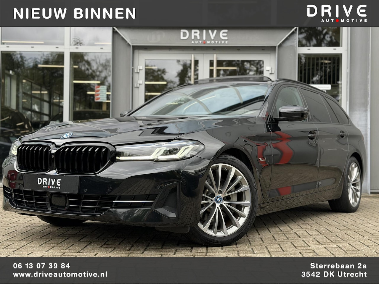 BMW 5-serie Touring - 530e xDrive Bus Ed. Plus |Pano|H/K|4W Steering|CoPilot|HUD|Laser - AutoWereld.nl
