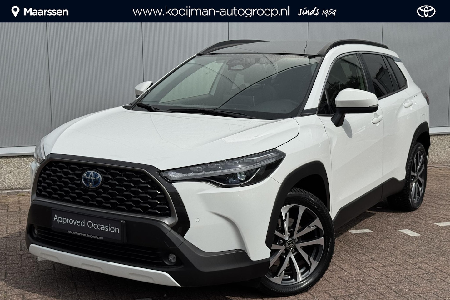 Toyota Corolla Cross - 1.8 Hybrid Style + Premium Pack II 1.8 Hybrid Style Premium Pack II, Panoramadak, Dodehoekdetectie, Parkeersensoren voor + ac - AutoWereld.nl