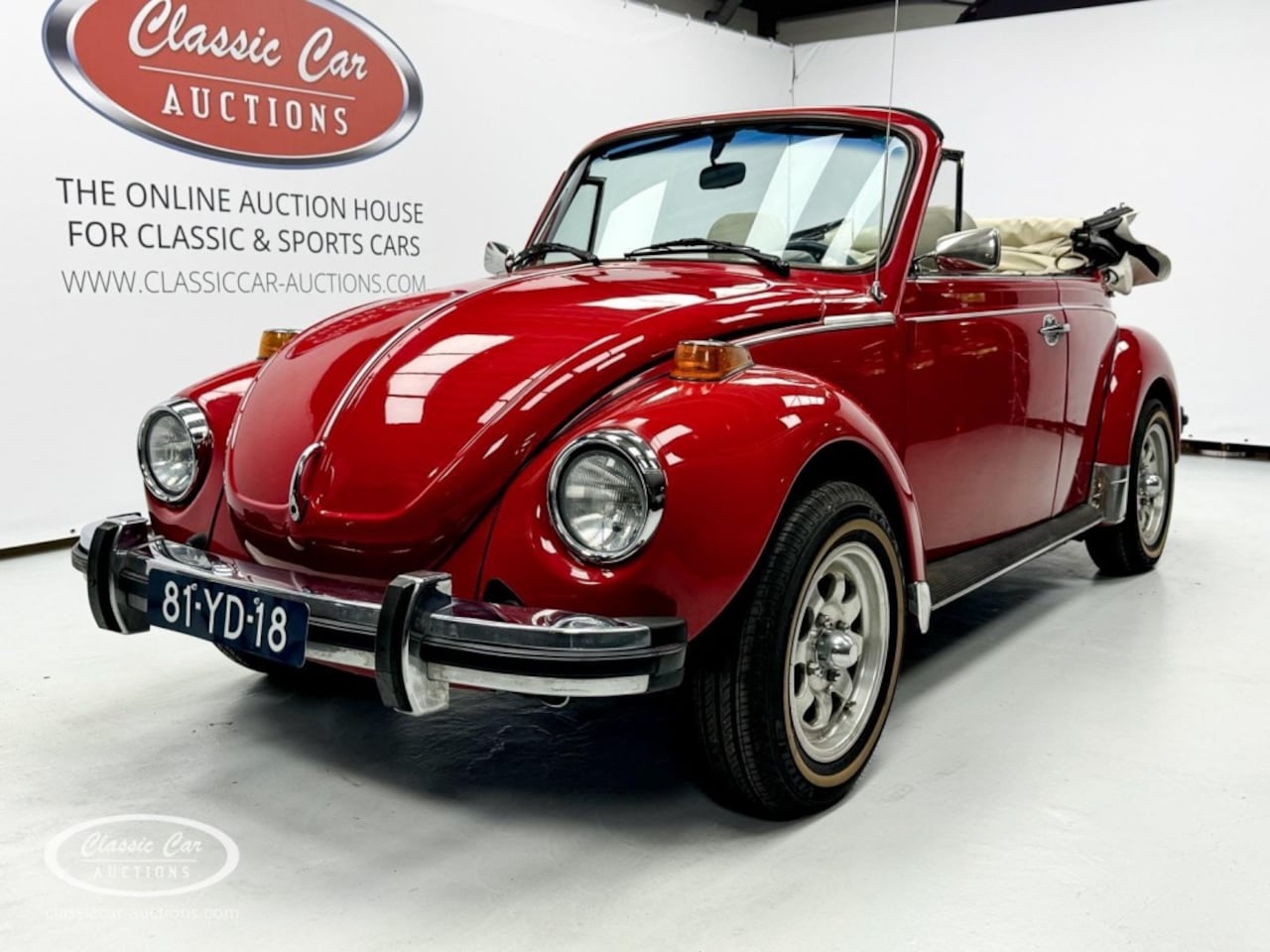 Volkswagen Kever Cabriolet - Cabriolet - ONLINE AUCTION - AutoWereld.nl