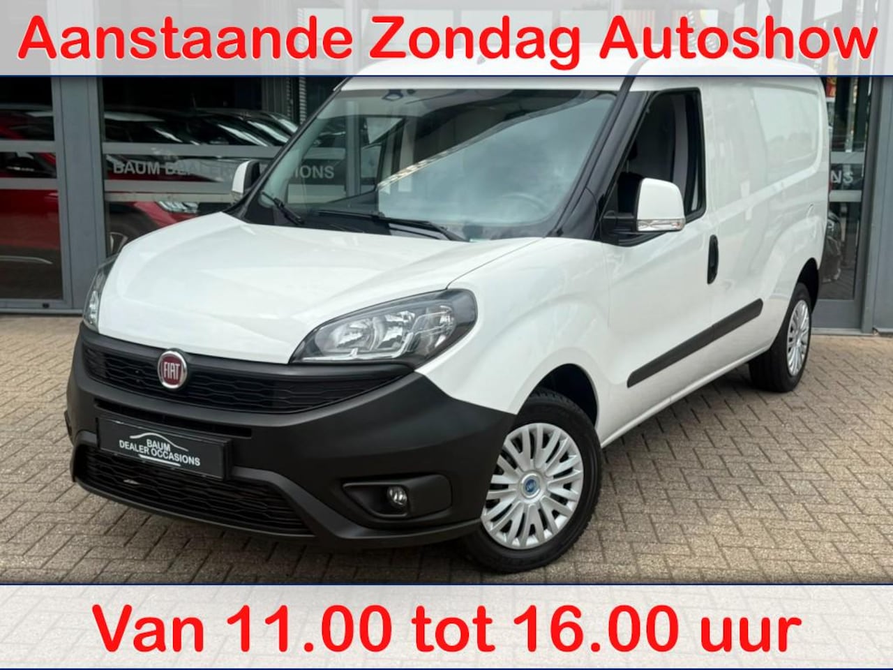 Fiat Doblò Cargo - 1.4 T-JET 120PK L2H1 MAXI SX AIRCO PDC SCHUIFDEUR - AutoWereld.nl