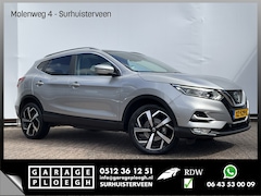 Nissan Qashqai - 1.3 DIG-T Tekna Pano 360° Stoelverw Keyless Hoogzitter Orig.NL Voll.Onderhouden