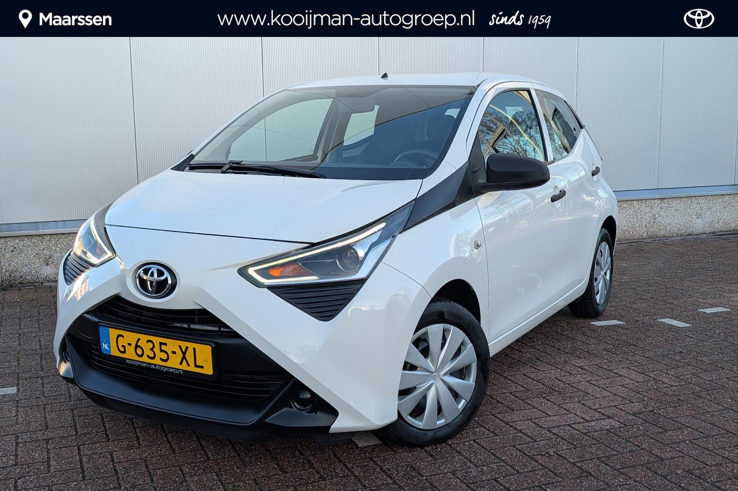 Toyota Aygo - 1.0 VVT-i x-fun NL-auto, boekjes compleet, airconditioning, uitstelbare zijruiten achter, - AutoWereld.nl