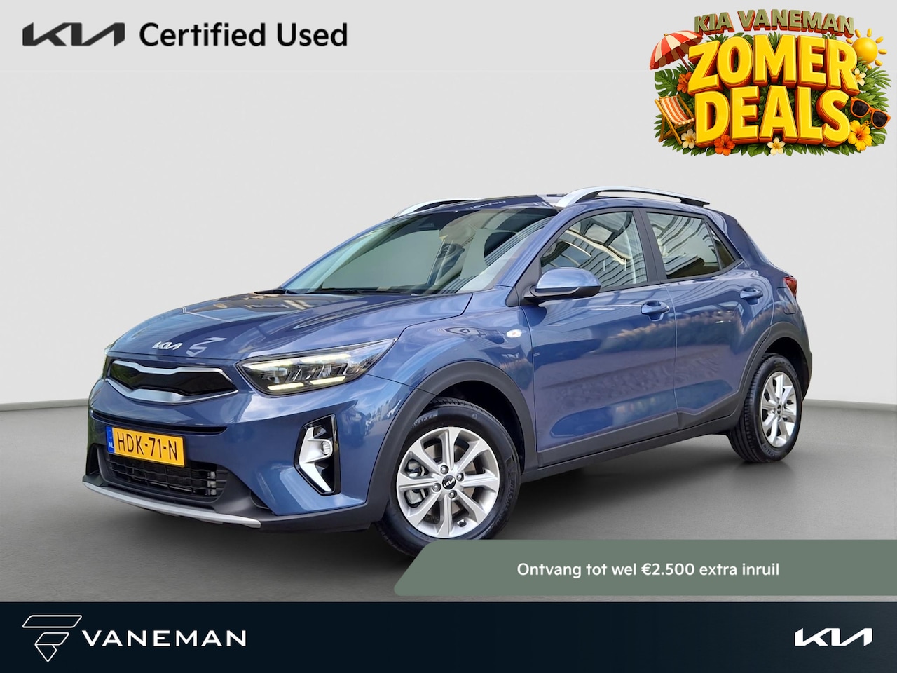 Kia Stonic - 1.0 T-GDi MHEV DynamicLine | LED | Climate | Camera | Navi | Cruise | - AutoWereld.nl