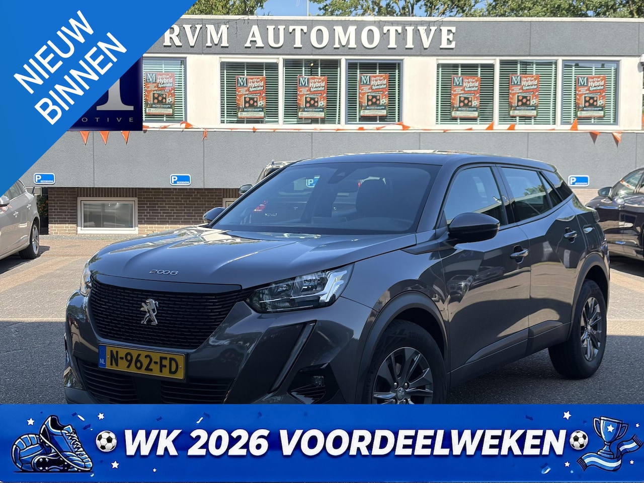 Peugeot 2008 - 1.2 PureTech Active Pack 130pk VAN: 16.900,- VOOR: 14.877,- UW WKVOORDEEL: 2.023,- | RIJKL - AutoWereld.nl