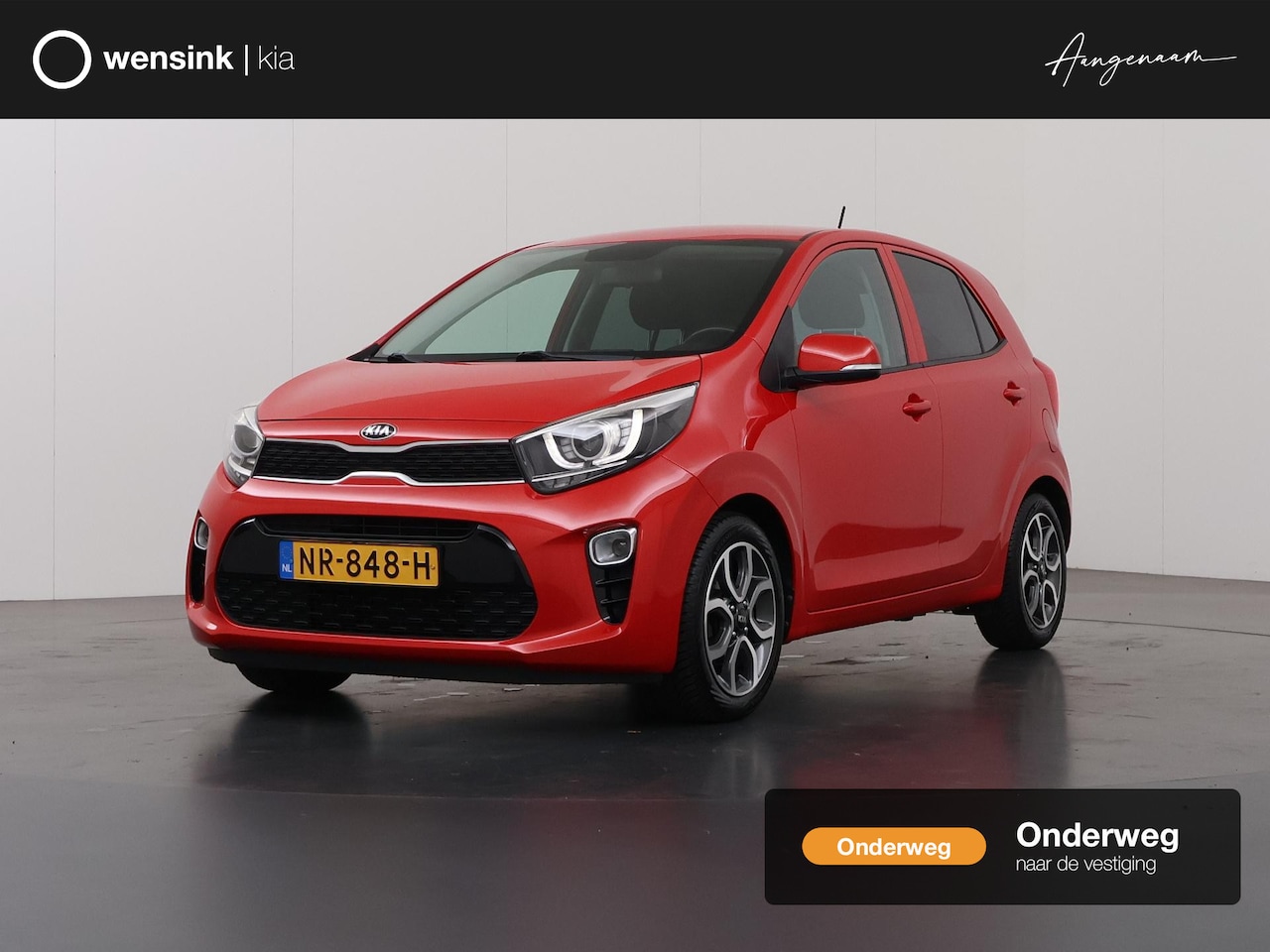 Kia Picanto - 1.0 CVVT First Edition | Navigatiesysteem | Parkeercamera | Climate Control | - AutoWereld.nl