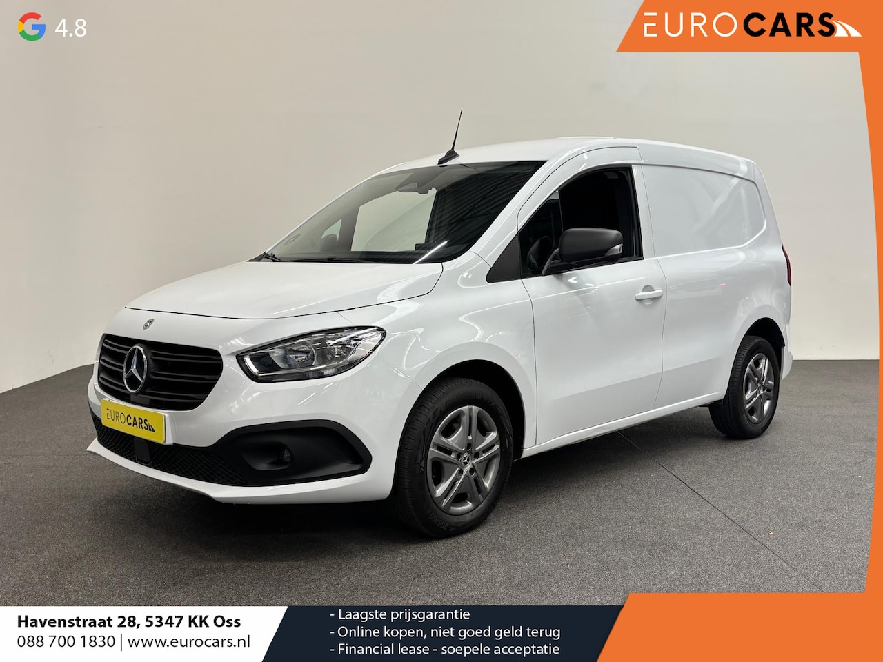Mercedes-Benz Citan - 110 CDI L2 Pro Airco Cruise control Achteruitrijcamera Verwarmde stoel Trekhaak Parkeersen - AutoWereld.nl