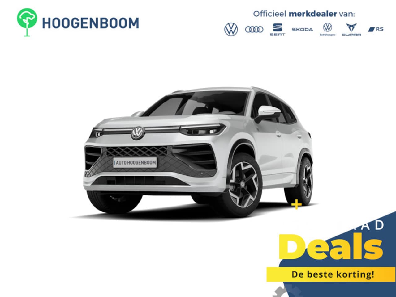 Volkswagen Tayron - R-Line Edition | 'App-Connect' draadloze smartphone integratie | Automatische afstandsrege - AutoWereld.nl
