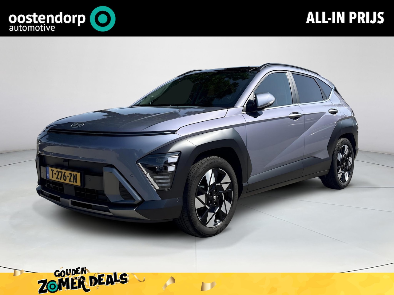 Hyundai Kona - 1.6 GDI HEV Premium Sky | Panoramadak | - AutoWereld.nl