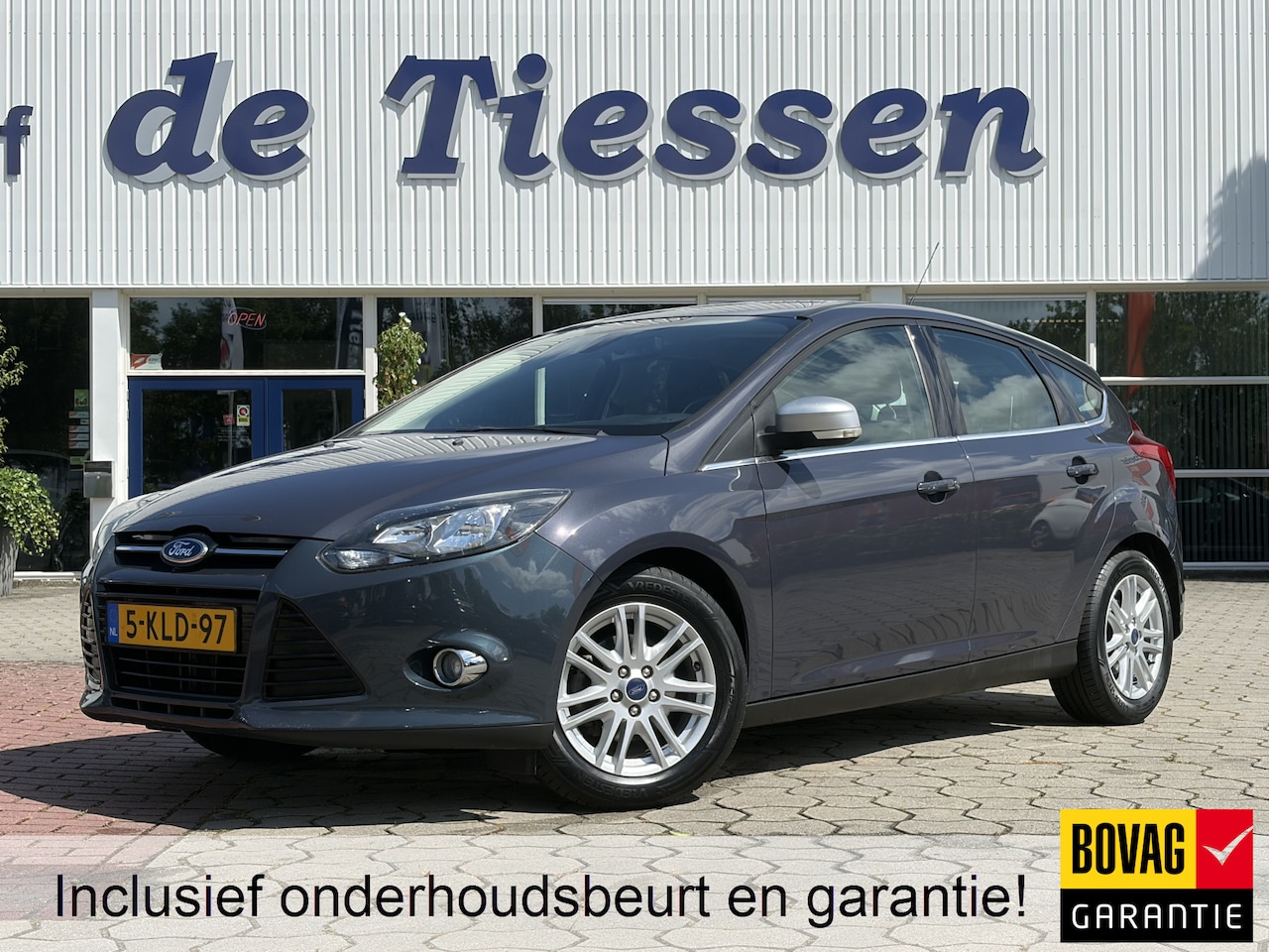 Ford Focus - 1.0 EcoBoost Titanium Trekhaak, Cruise, PDC Rijklaar met beurt & garantie! - AutoWereld.nl