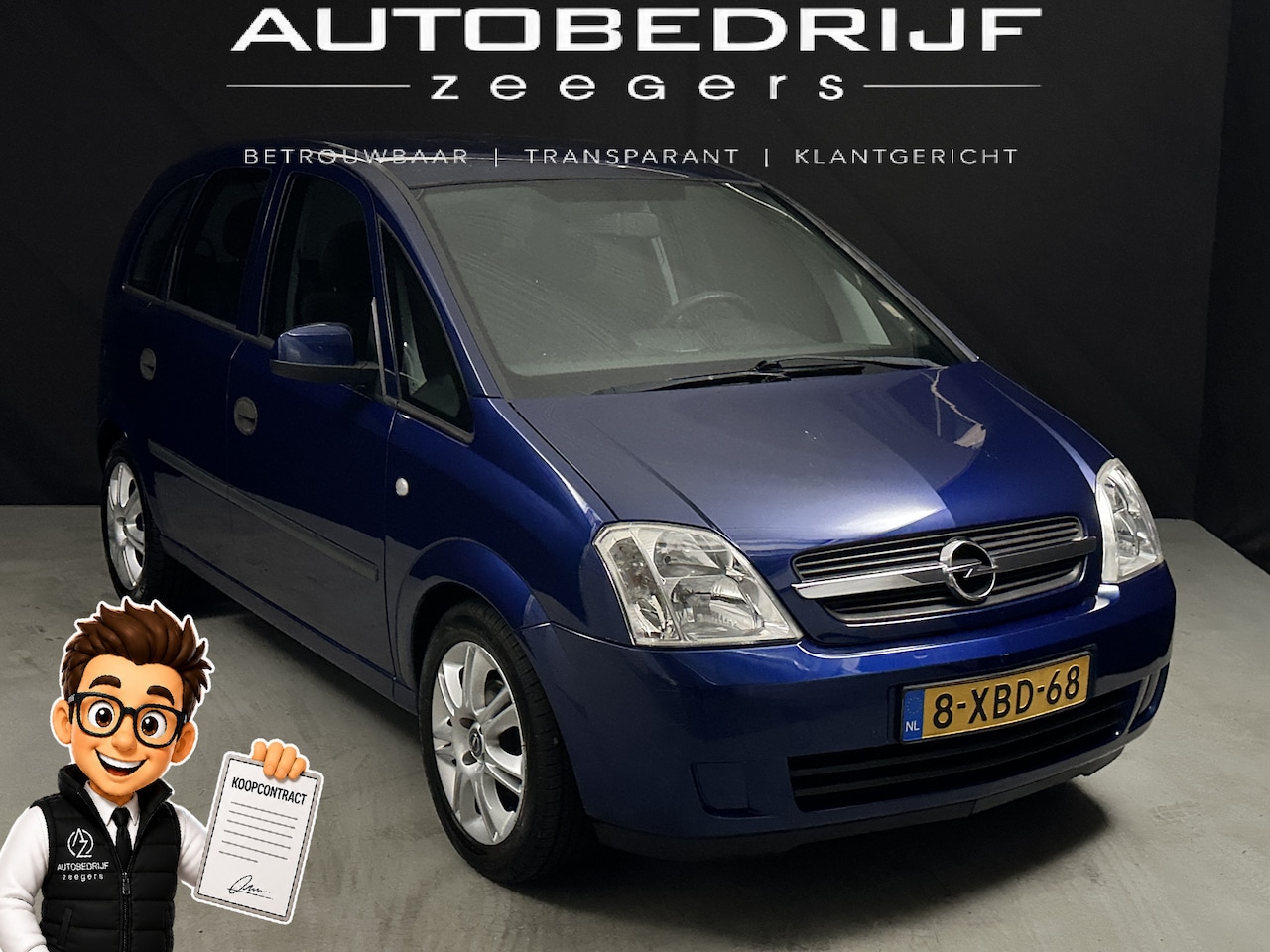 Opel Meriva - 1.6 Essentia *AC*Lage KM* - AutoWereld.nl
