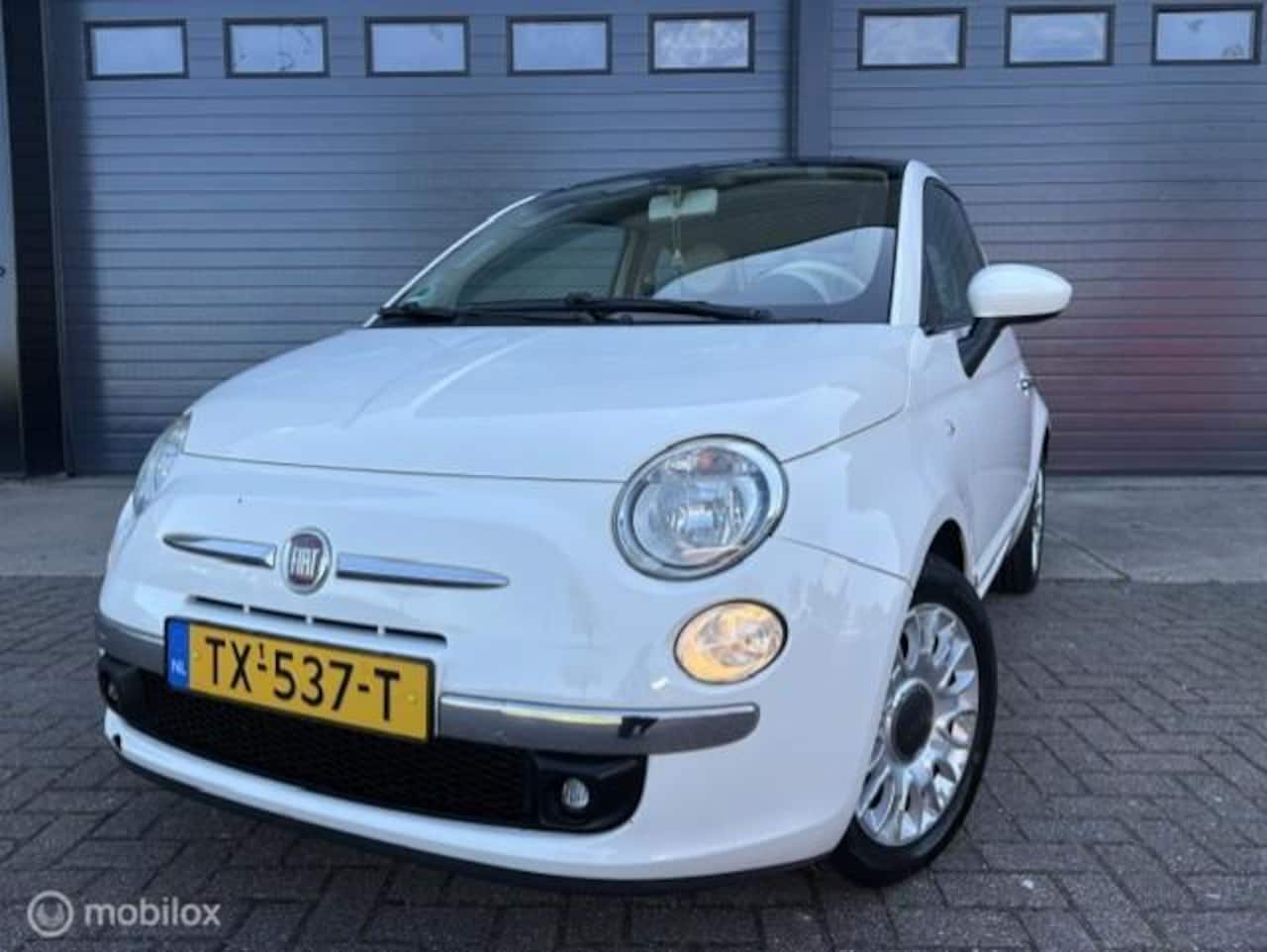 Fiat 500 - 1.2 Lounge Pano Airco ijskoud! newAPK - AutoWereld.nl