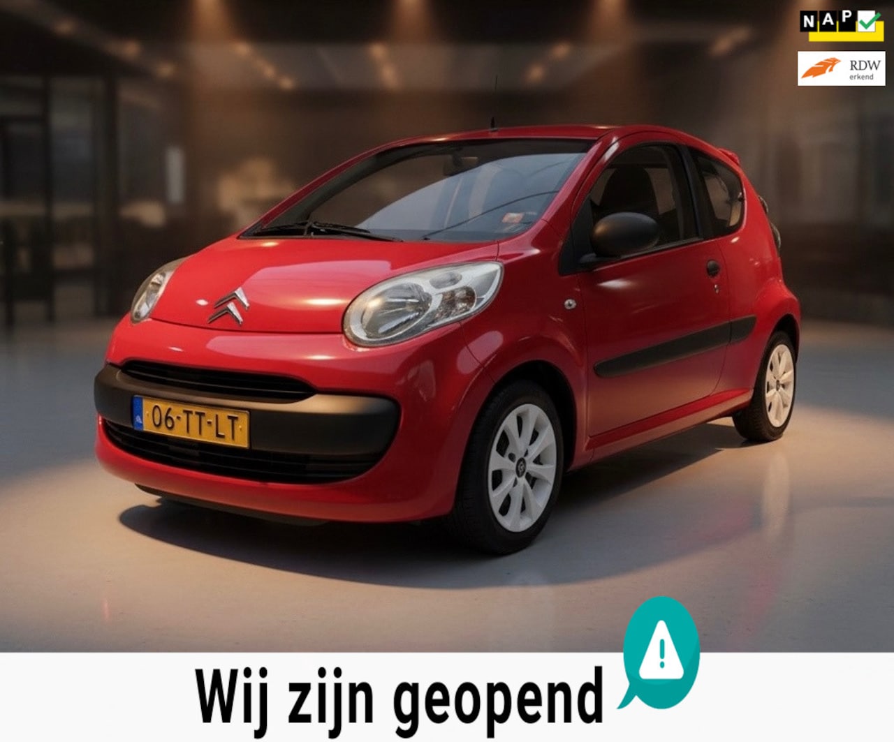 Citroën C1 - 1.0-12V Séduction-1 jaar apk-elek ramen - AutoWereld.nl