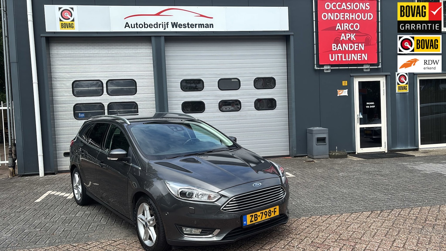 Ford Focus Wagon - 1.5 Titanium garantie / afleverbeurt 150PK vermogen - AutoWereld.nl