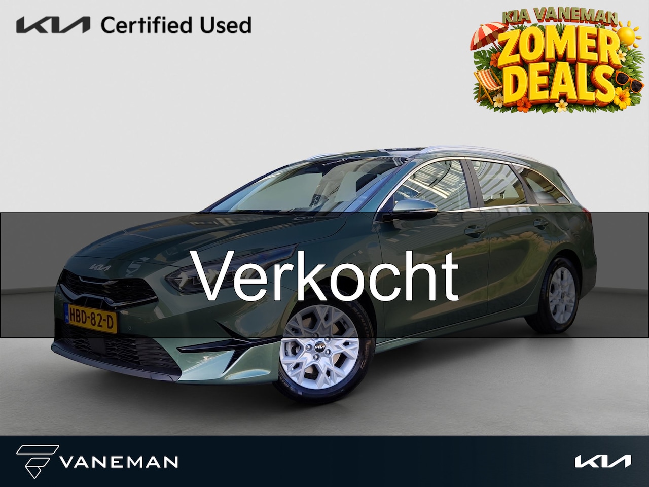 Kia Cee'd Sportswagon - Ceed 1.5 T-GDi DynamicLine Automaat | Navi | Camera | Clima | PDC | Cruise | - AutoWereld.nl