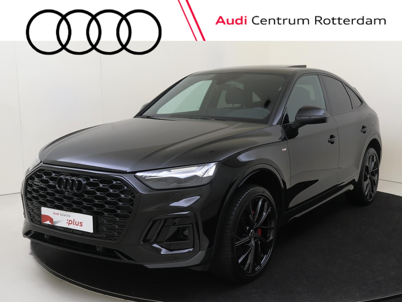 Audi Q5 Sportback - 55 TFSI e S edition Competition | SoH 94% | Panoramadak | Trekhaak | Optiek zwart Plus | K - AutoWereld.nl