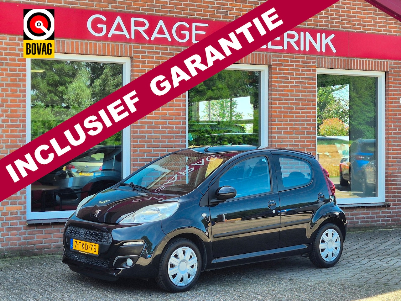 Peugeot 107 - 1.0 Active 68PK 5drs airco, elektr.ramen, radio/cd, all season - AutoWereld.nl
