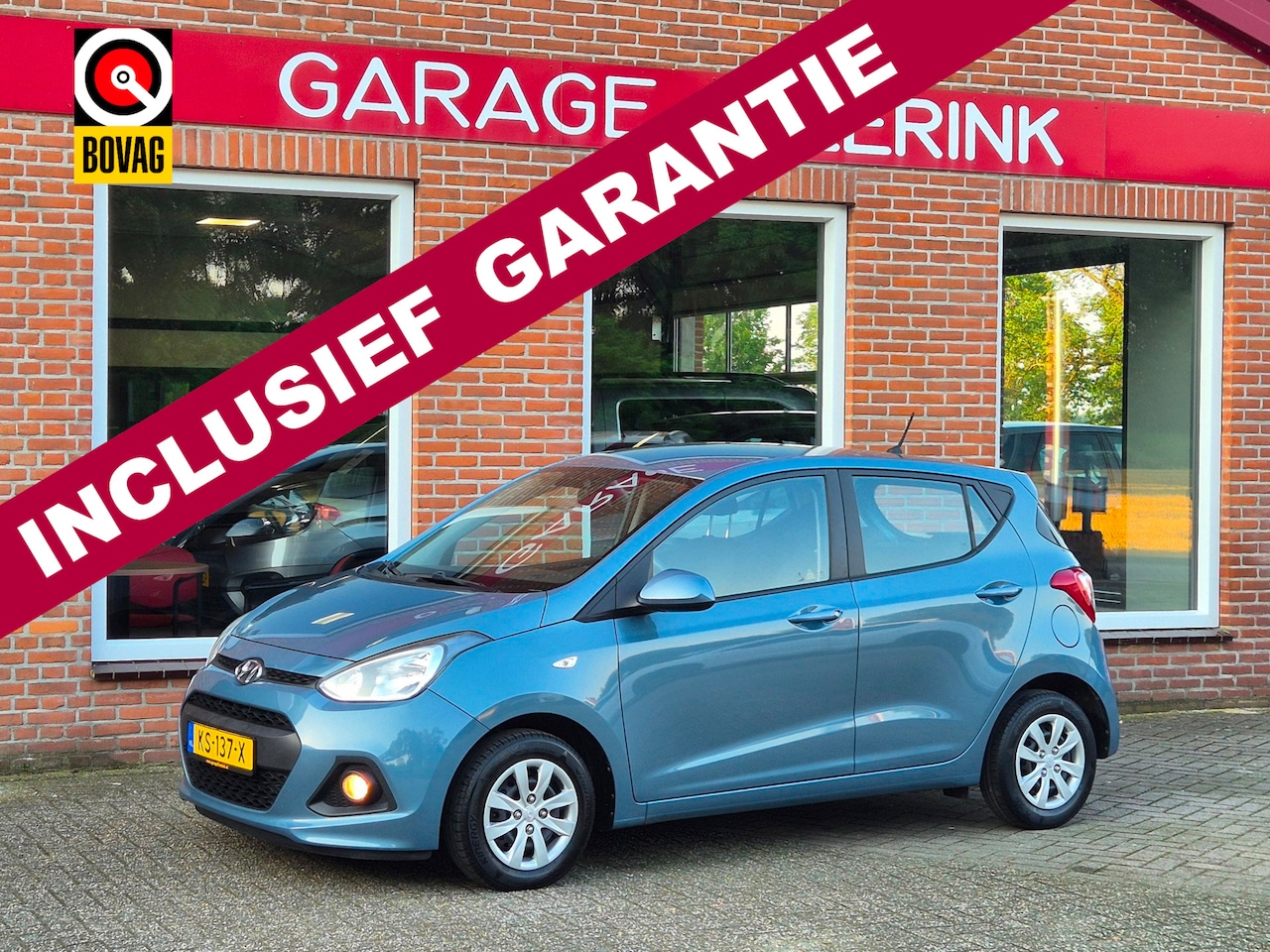 Hyundai i10 - 1.0i i-Motion Comfort 66PK 5drs clima, cruise, navi, elektr.ramen, bluetooth - AutoWereld.nl
