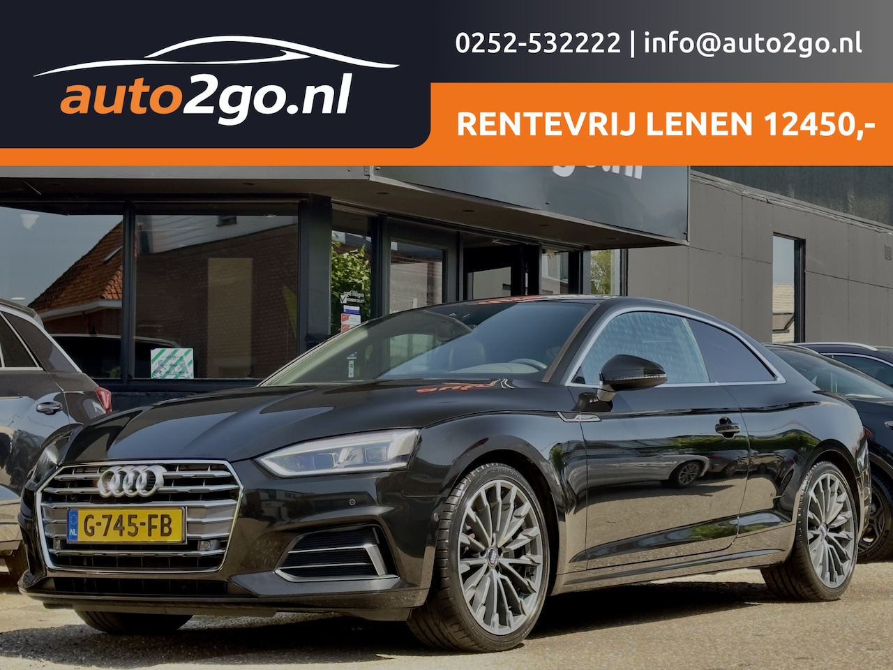 Audi A5 Coupé - 2.0 TDI AUT7 SPORT PRO-LINE UNIEK!! 42D.KM!! LEDER NAVI CAMERA-360 DIGI-DASH LED LMV PDC - AutoWereld.nl