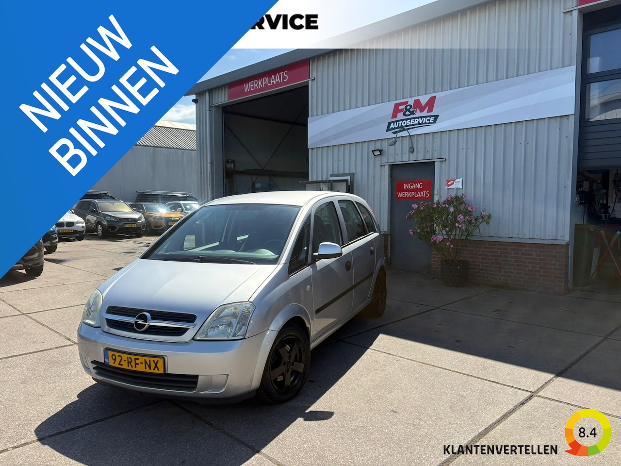 Opel Meriva - 1.6-16V Maxx Cool Automaat, Airco, cruise, trekhaak afneembaar - AutoWereld.nl