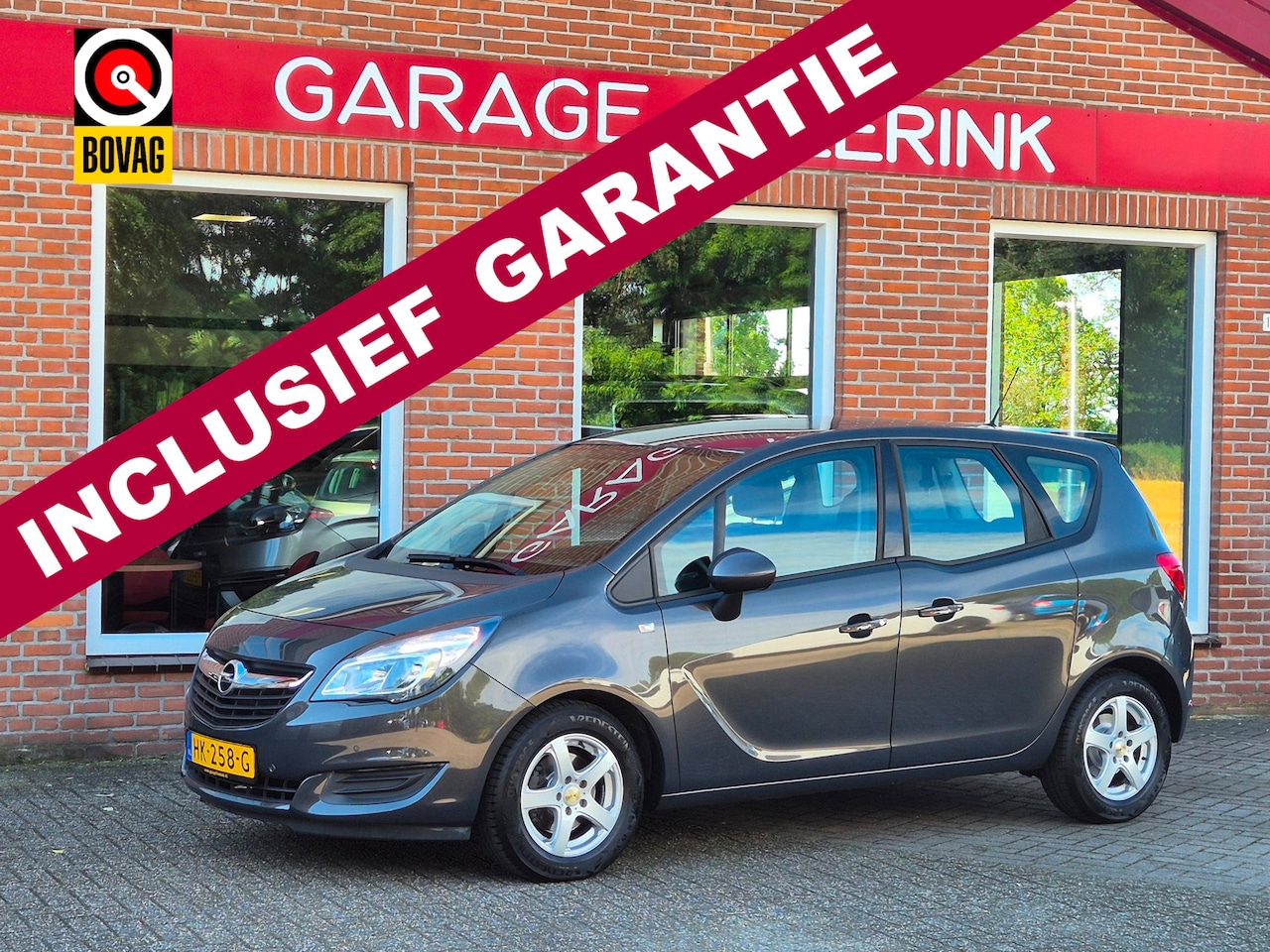 Opel Meriva - 1.4 Turbo Edition 120PK 5drs airco, cruise, pdc, lmv, elektr.ramen, all season - AutoWereld.nl