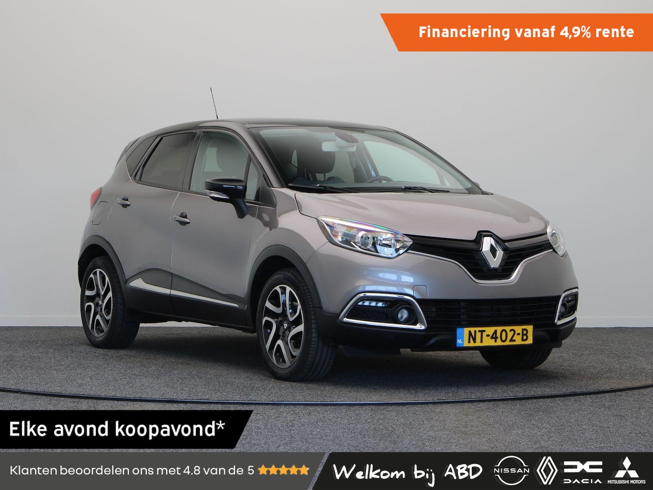 Renault Captur - TCe 120pk EDC/Autom. Dynamique | Trekhaak | Automaat | Achteruitrijcamera | Climate Contro - AutoWereld.nl
