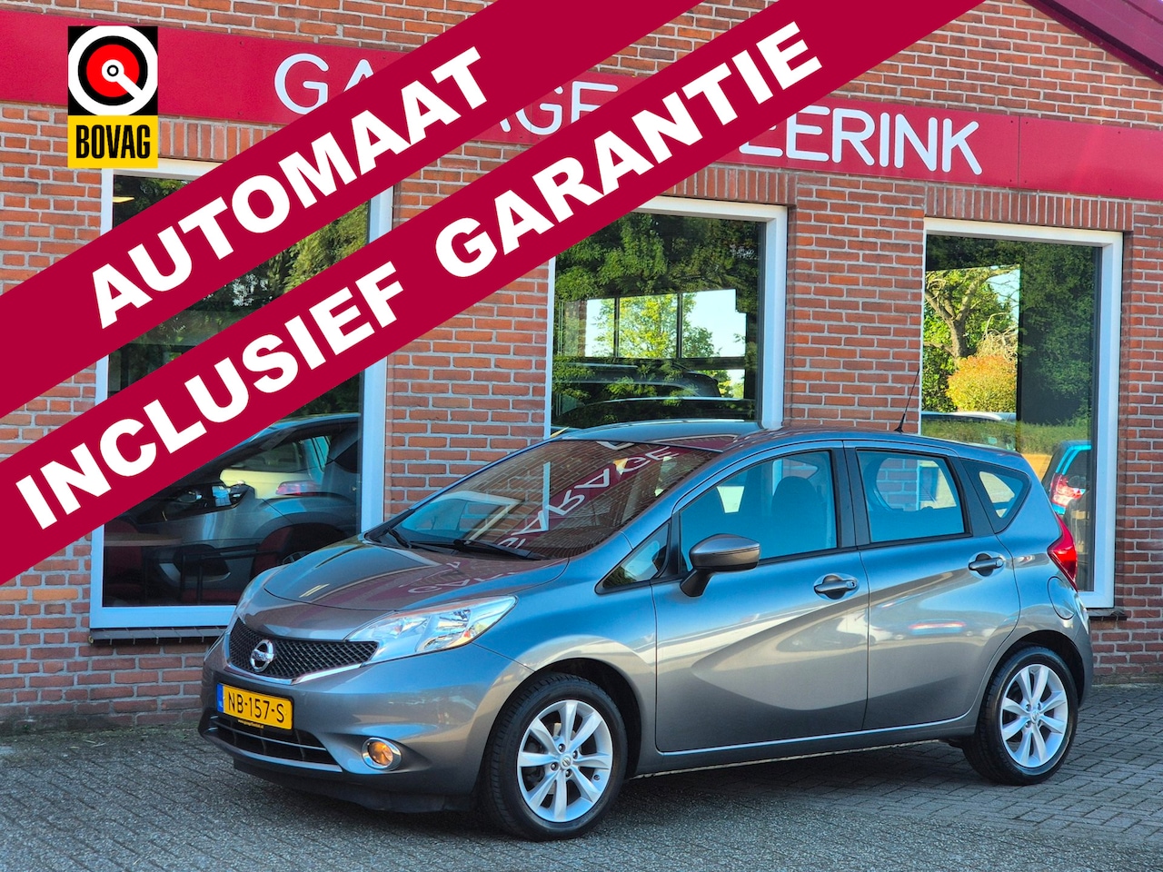 Nissan Note - 1.2 DIG-S Acenta 98PK 5drs airco, cruise, elektr.ramen, lmv, bluetooth - AutoWereld.nl