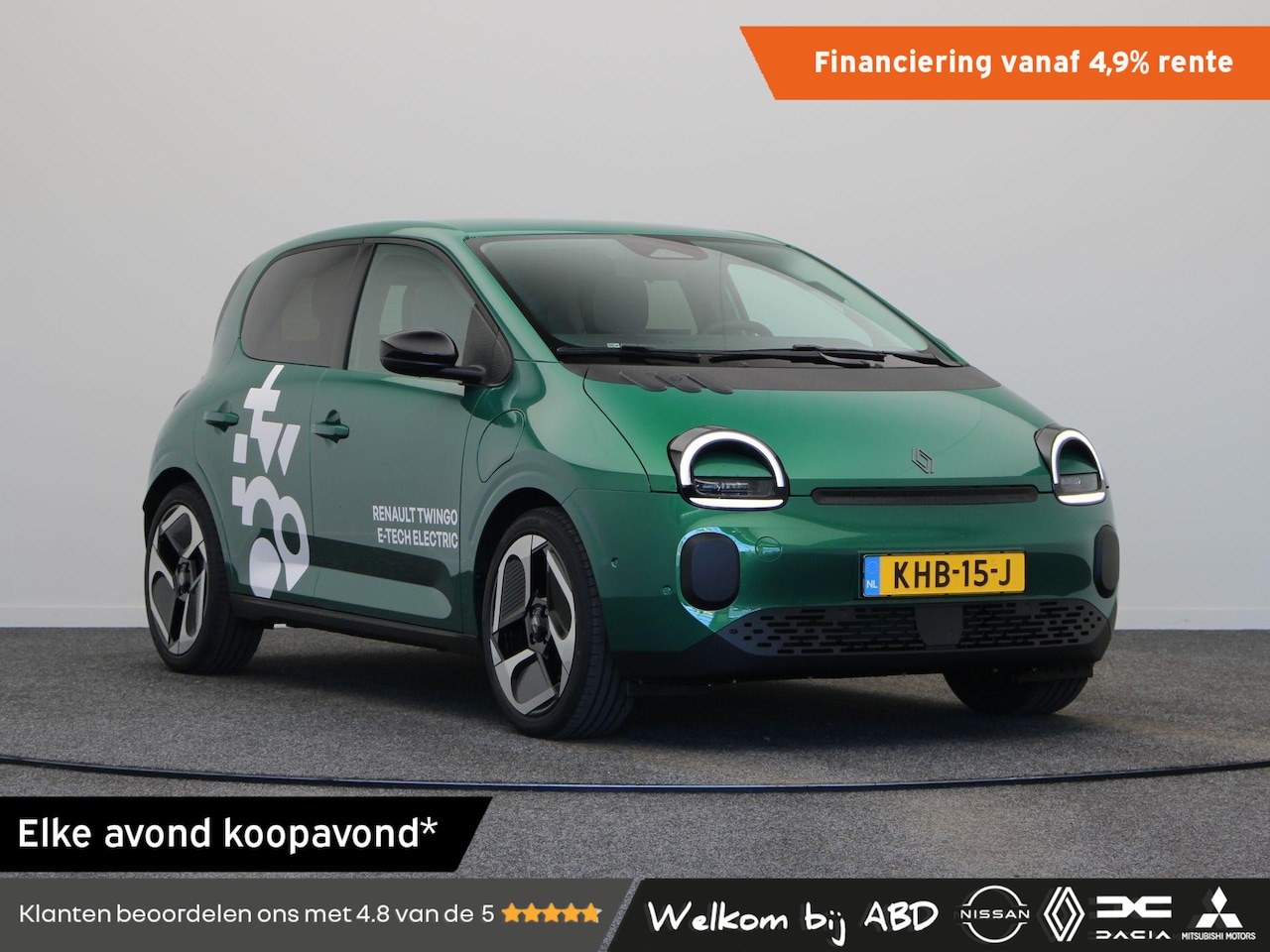 Renault Twingo - urban range techno 27.5 kWh | Stoelverwarming | Adaptive Cruise Control | Achteruitrijcame - AutoWereld.nl