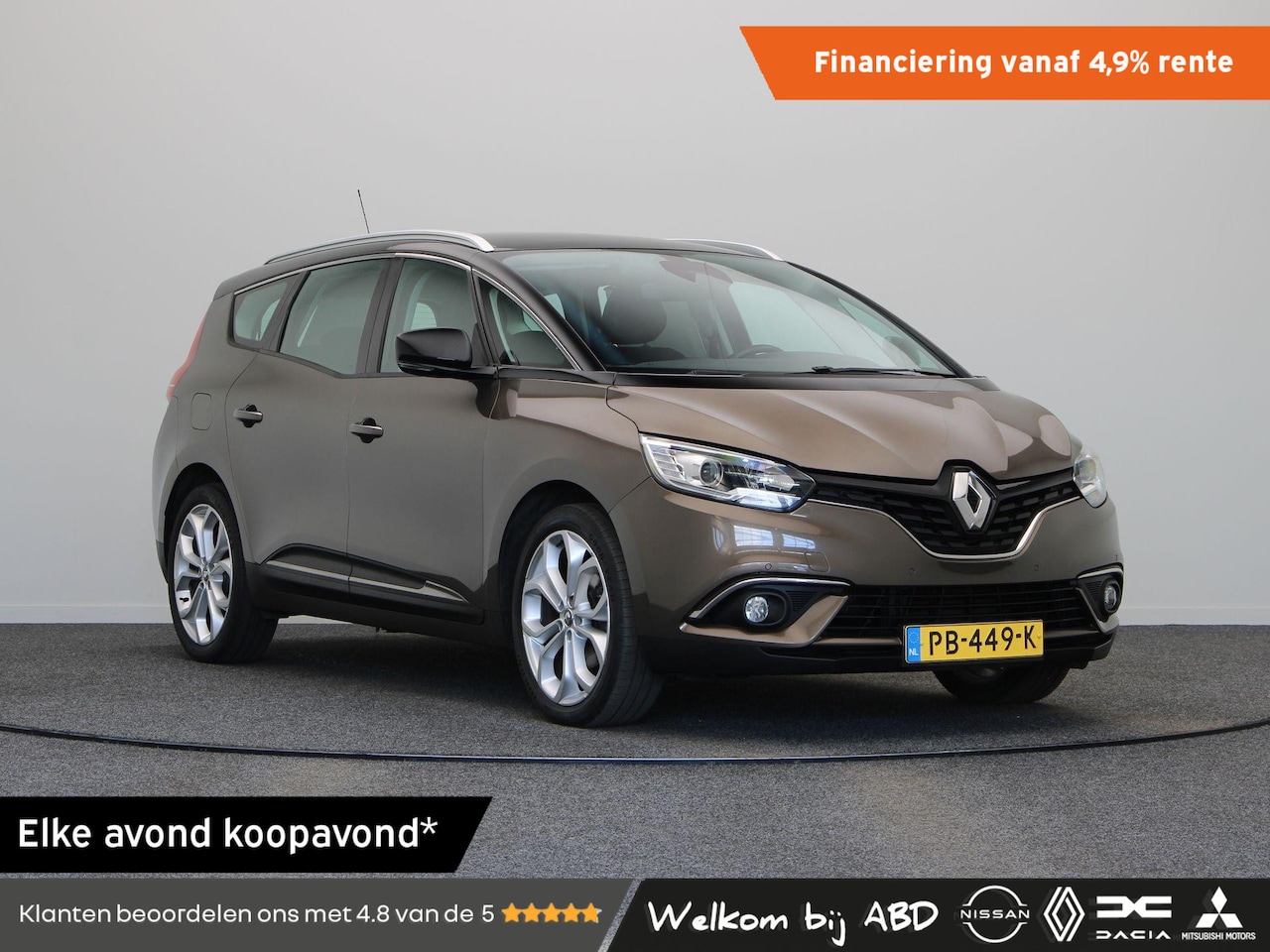 Renault Grand Scénic - 130pk TCe Zen 7p. | Trekhaak | 1850kg geremd | Dealer onderhouden | - AutoWereld.nl