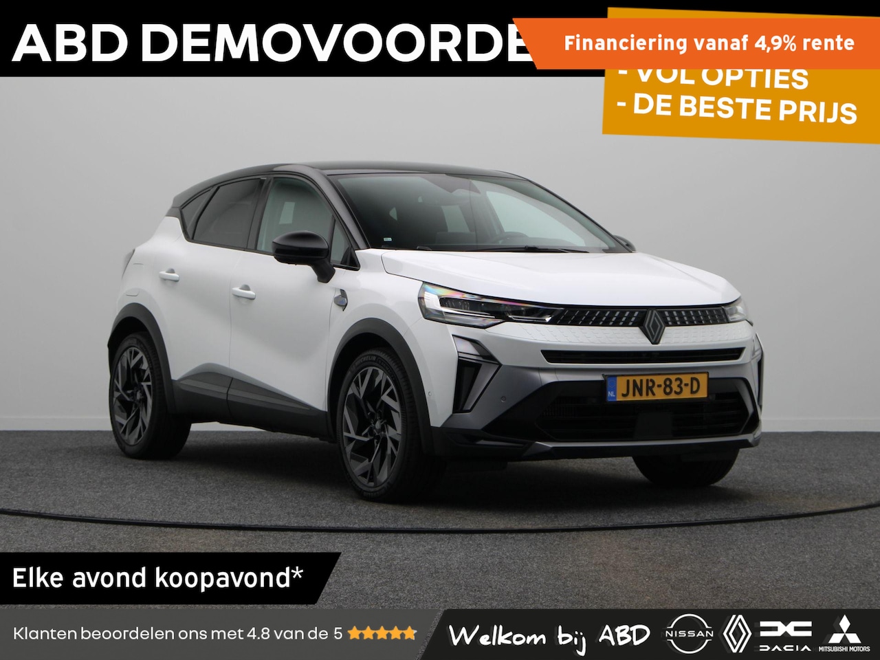 Renault Captur - mild hybrid 160pk esprit Alpine | Stoel- en stuurverwarming | Voorruitverwarming | 360 gra - AutoWereld.nl