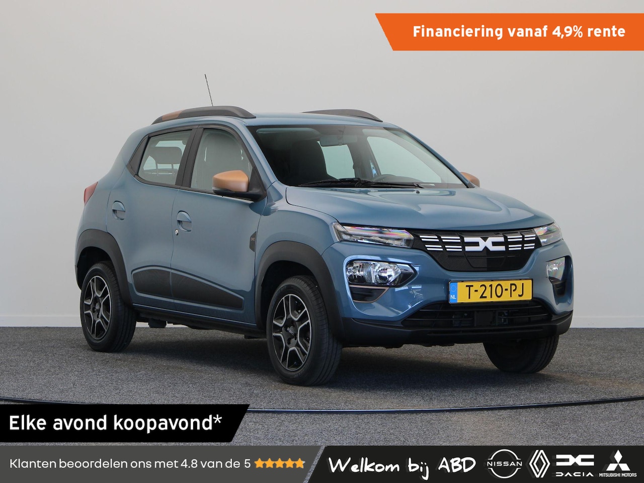Dacia Spring - Extreme 27 kWh | Navigatie | Airco | Bluetooth | Achteruitrijcamera | DC lader | - AutoWereld.nl