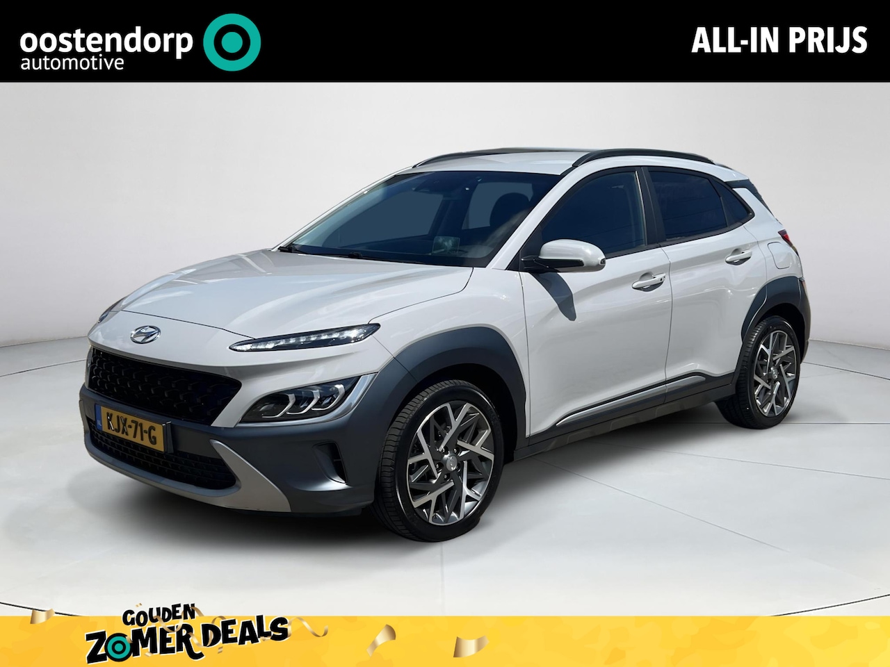 Hyundai Kona - 1.6 GDI HEV Fashion | Cruisecontrol | Navigatiesysteem | Achterruitrijcamera | Lichtmetale - AutoWereld.nl