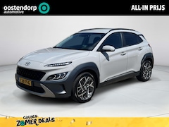 Hyundai Kona - 1.6 GDI HEV Fashion | Cruisecontrol | Navigatiesysteem | Achterruitrijcamera | Lichtmetale