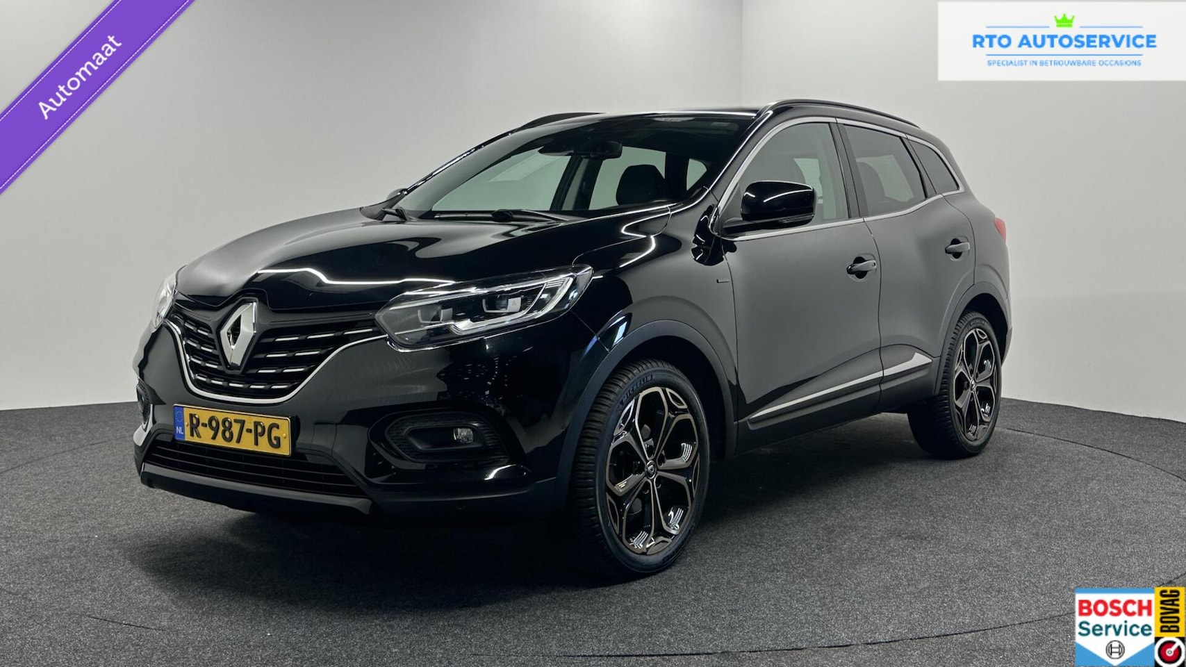 Renault Kadjar - 1.3 TCe Black Edition TREKHAAK CARPLAY NAVI ECC CRUISE. - AutoWereld.nl