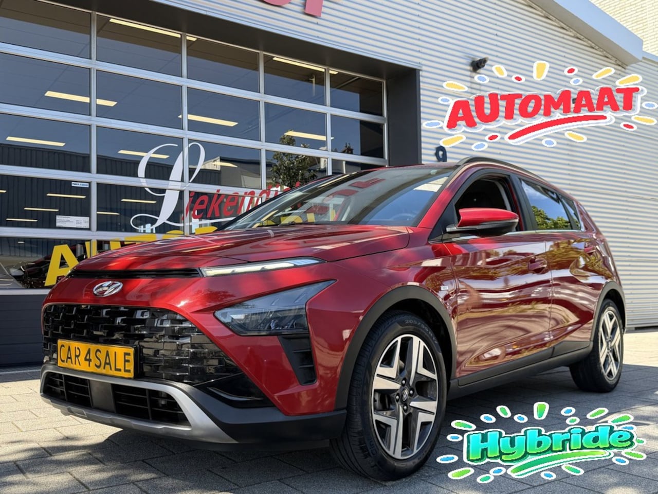 Hyundai Bayon - 1.0 T-GDI Premium Creative Mild Hybrid - Automaat I Navigatie / Apple CarPlay I LED I PDC - AutoWereld.nl