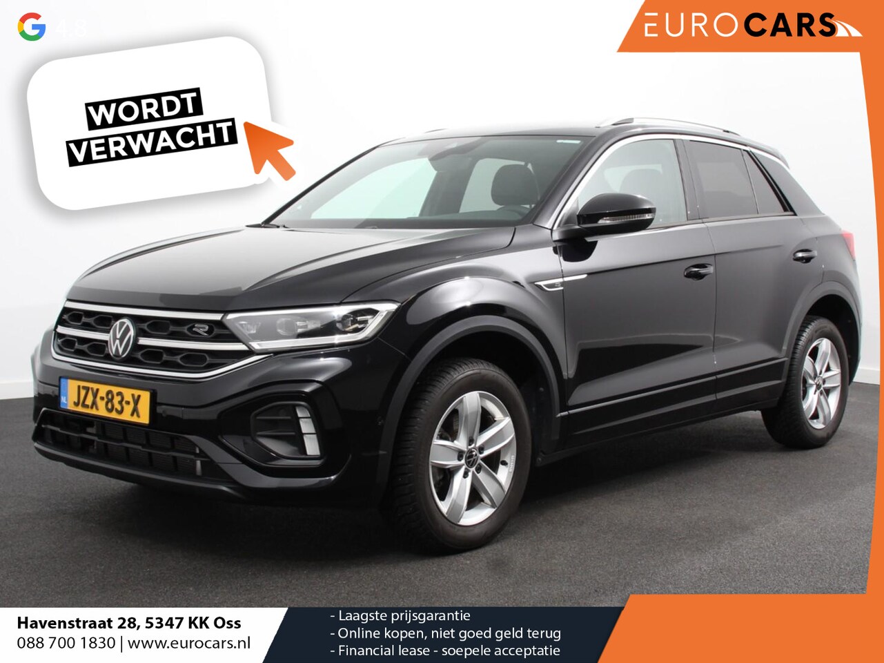 Volkswagen T-Roc - 1.5 TSI DSG R-Line Climate control Adaptieve cruise control LED Navigatie Achteruitrijcame - AutoWereld.nl