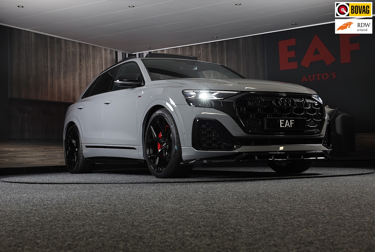 Audi Q8 - 60 TFSI e Quattro RSQ8 Look / NEW / RS Zetels / Massage / Head Up / 360 Camera / B & O / L - AutoWereld.nl