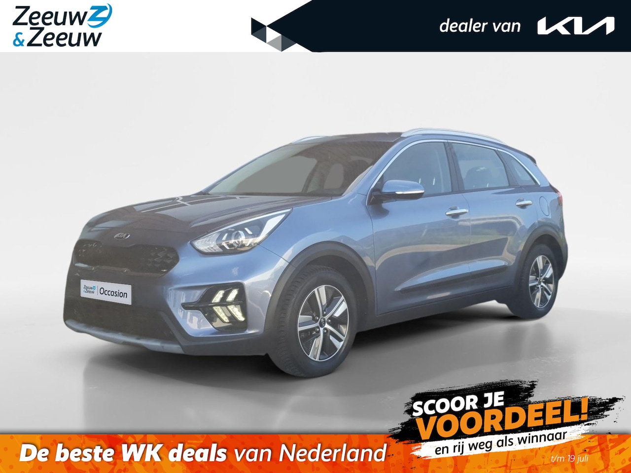 Kia Niro - 1.6 GDi Hybrid DynamicLine | Navigatie | Camera | Adaptieve cruise control | Apple Carplay - AutoWereld.nl