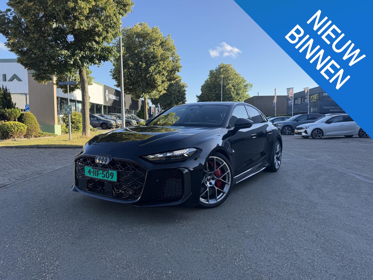 Audi A5 Limousine - RS 5 e-hybrid quattro DIRECT Leverbaar |Keramische |HUD |Stoelkoeling/Massage | - AutoWereld.nl