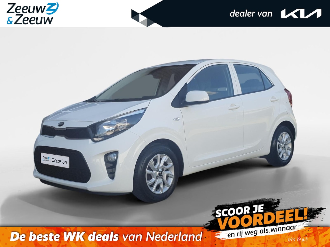 Kia Picanto - 1.0 CVVT ComfortPlusLine Navigator | Navigatie | Camera | Airco | Apple Carplay / Android - AutoWereld.nl