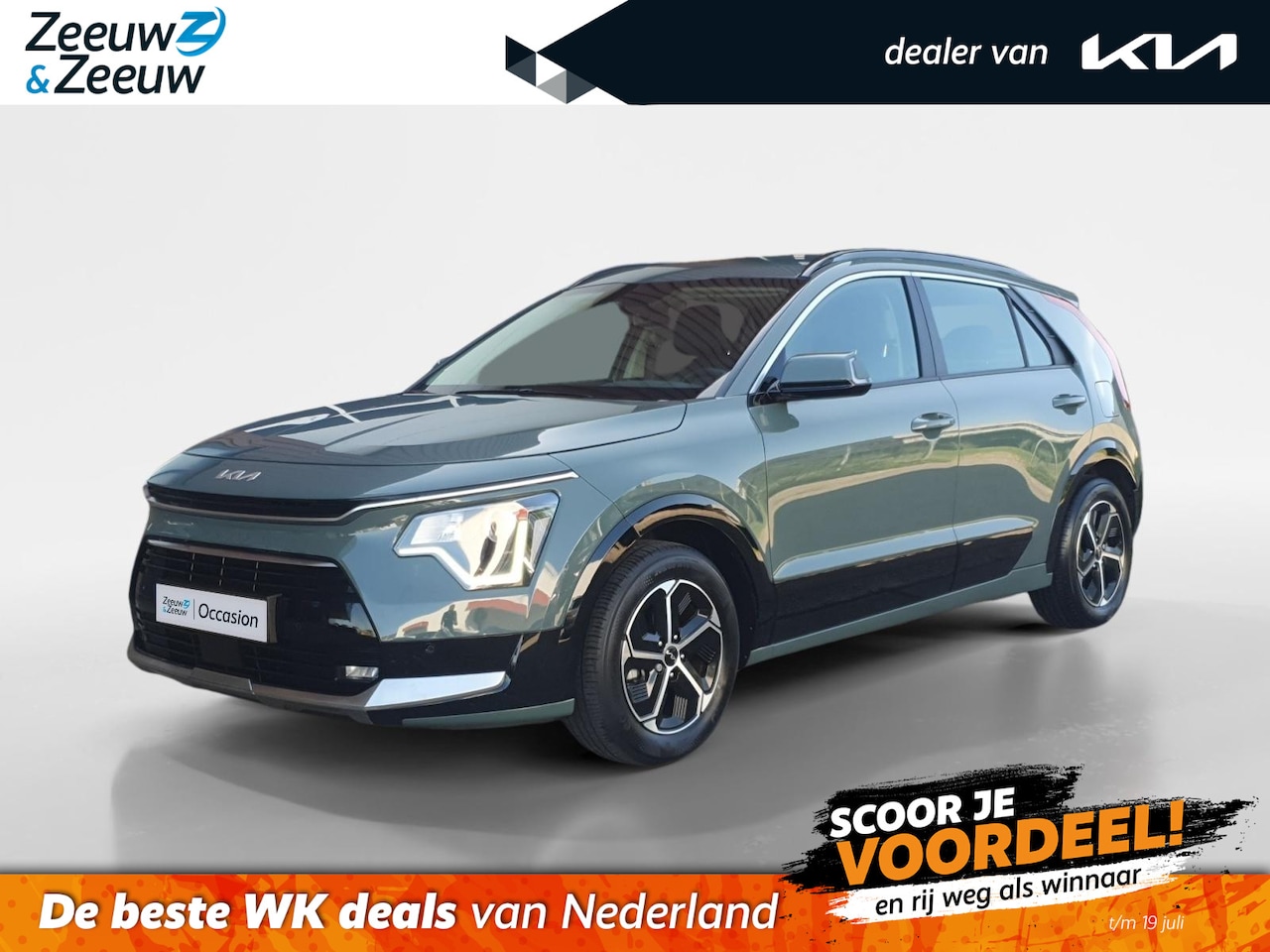 Kia Niro - 1.6 GDi Hybrid DynamicLine | Navigatie | Camera | Adaptieve cruise control | Apple Carplay - AutoWereld.nl