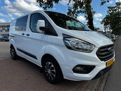Ford Transit Custom - 2.0 TDCI Trend Dubbel Cabine Euro 6 Airco, 6 persoons BTW/BPM VRIJ
