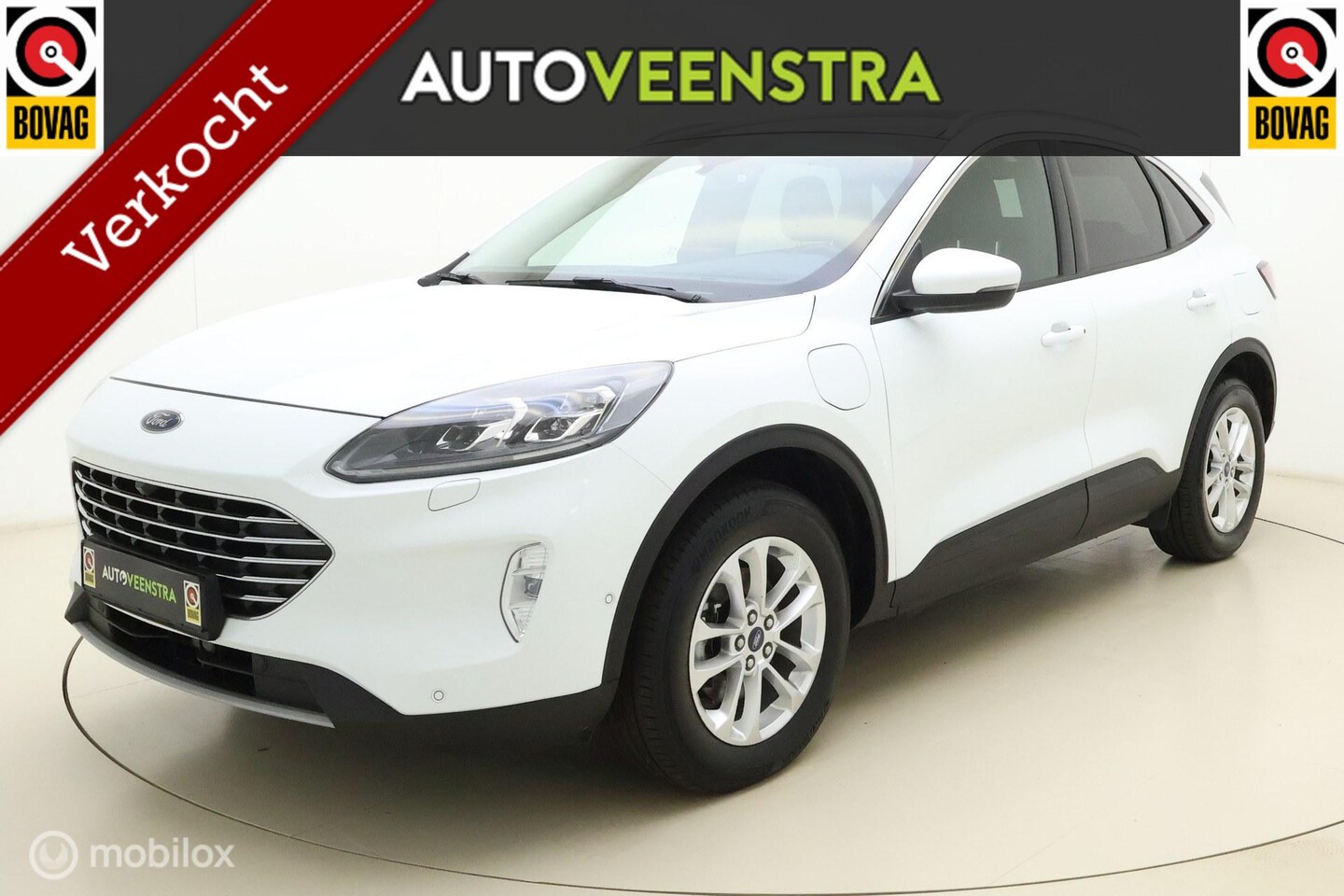 Ford Kuga - 2.5 PHEV Titanium X|PANO|STOEL/STUURVERW|DAB|TREKH - AutoWereld.nl