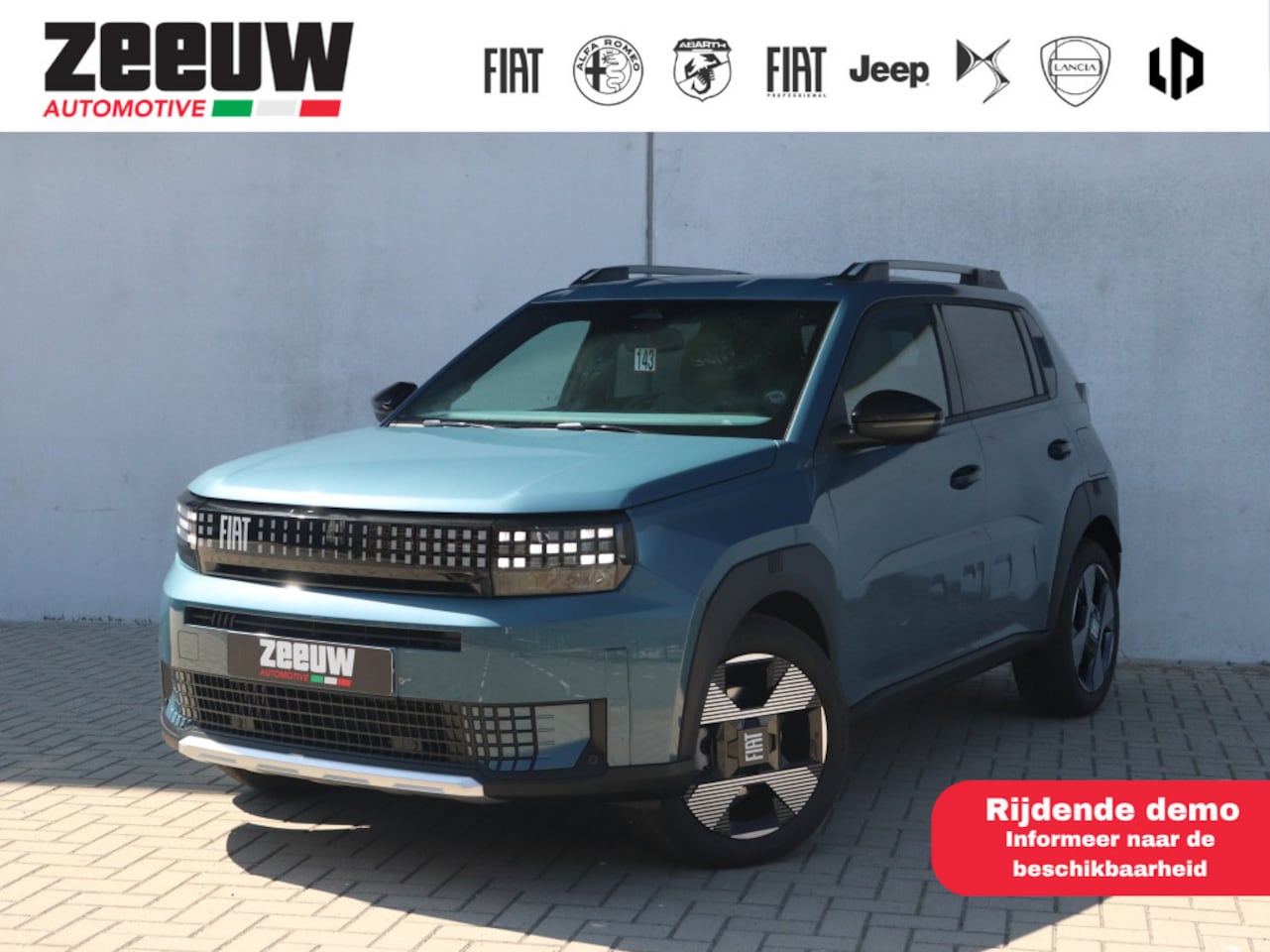Fiat Grande Panda - 1.2 Hybrid 100 PK La Prima | Navi | Camera | Carplay - AutoWereld.nl