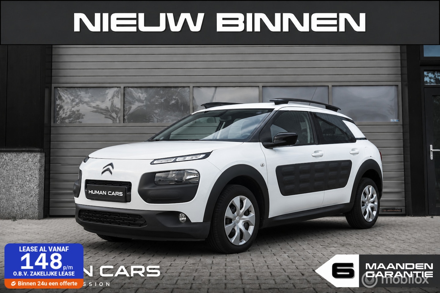 Citroën C4 Cactus - 1.2 PureTech Business Automaat N.a.p wit - AutoWereld.nl