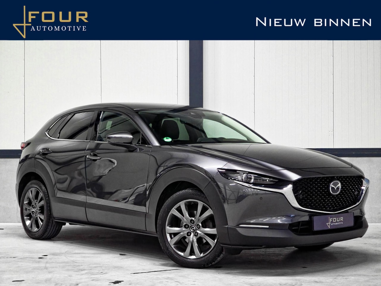 Mazda CX-30 - 2.0 e-SkyActiv-X M Hybrid Luxury | Trekhaak | BOSE | HUD | Topview | Winter | Nw banden + - AutoWereld.nl