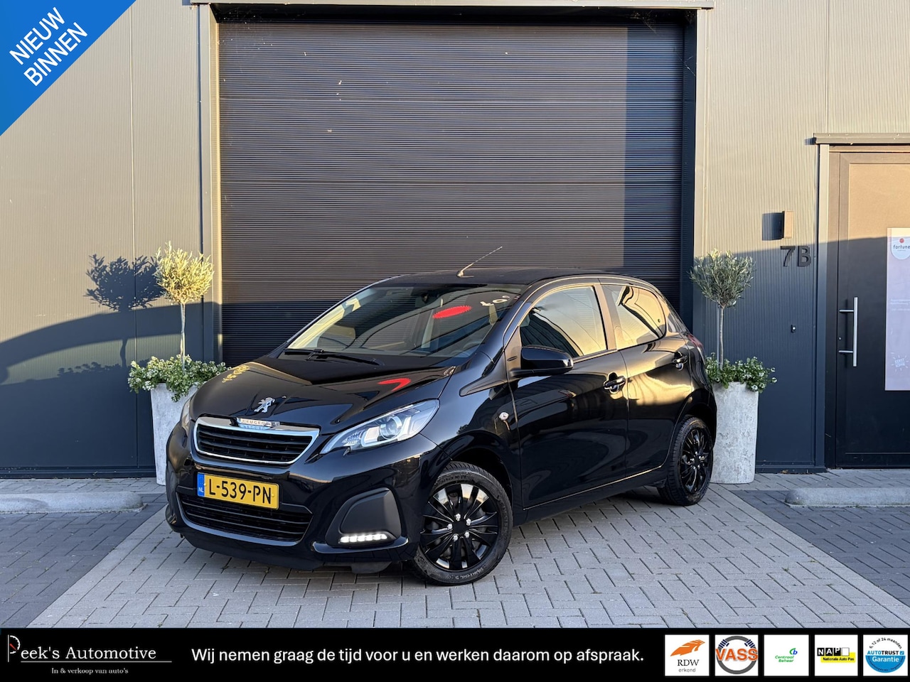 Peugeot 108 - 1.0 e-VTi Active | Airco | Apple Carplay | Android Auto | Achteruitrijcamera | Black Editi - AutoWereld.nl