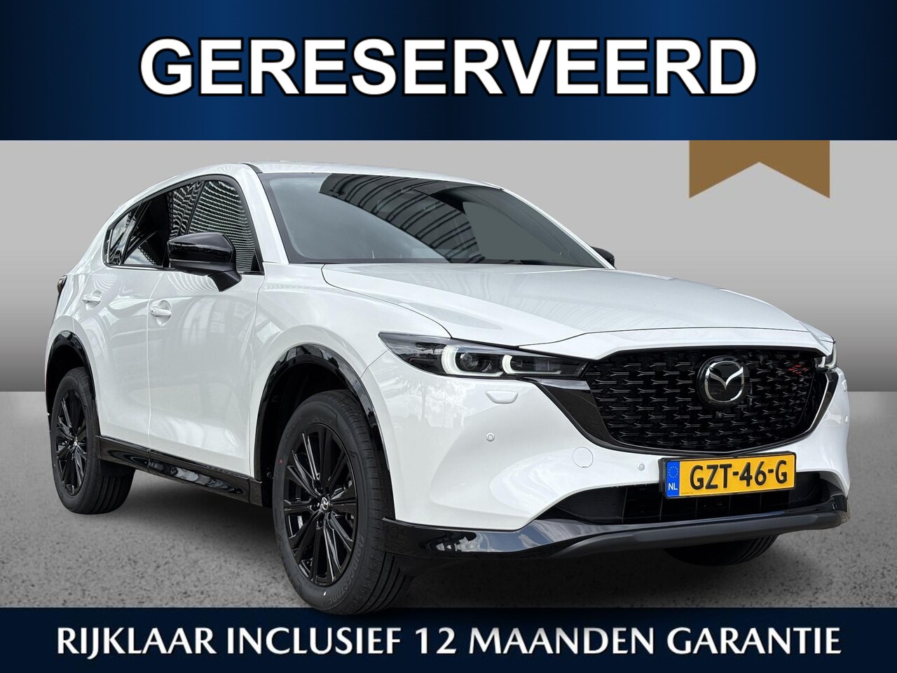 Mazda CX-5 - 2.0 e-SkyActiv-G M Hybrid 165 Homura /Automaat/Afneembare Trekhaak/360CM/4316km!/ - AutoWereld.nl